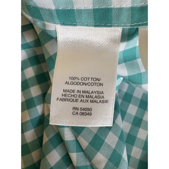 Jones New York Signature Women's Size-Large, green Print Long Sleeve - Picture 9 of 15